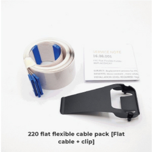 Picture of DOT/TDOT-220-220 flat flexible cable pack [Flat cable + clip]