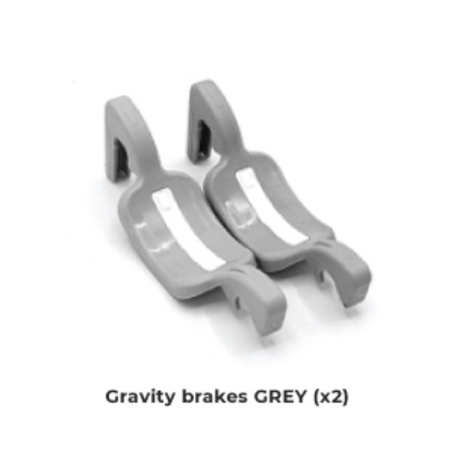Picture of DOT/TDOT-180/220-Gravity brakes GREY (x2)