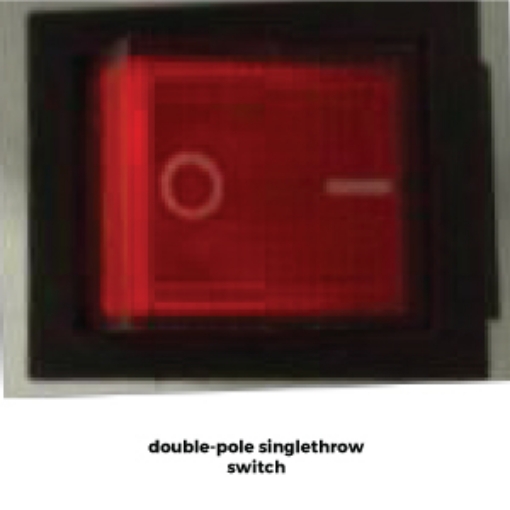 Picture of Double-pole Single-throw Switch